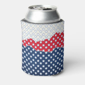 Amerikaanse vlag blikjeskoeler (Blikje Achterkant)