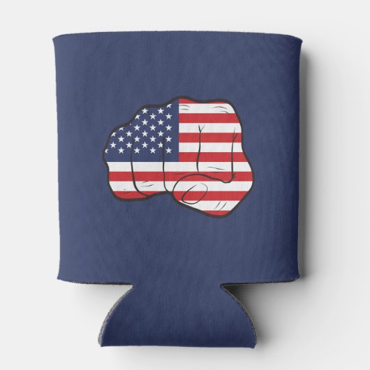 Amerikaanse vlag blikjeskoeler (Achterkant)