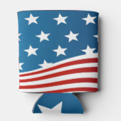 Amerikaanse vlag blikjeskoeler (Achterkant)