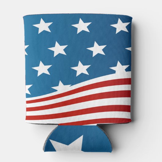 Amerikaanse vlag blikjeskoeler (Achterkant)