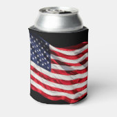 AMERIKAANSE VLAG BLIKJESKOELER (Blikje Achterkant)