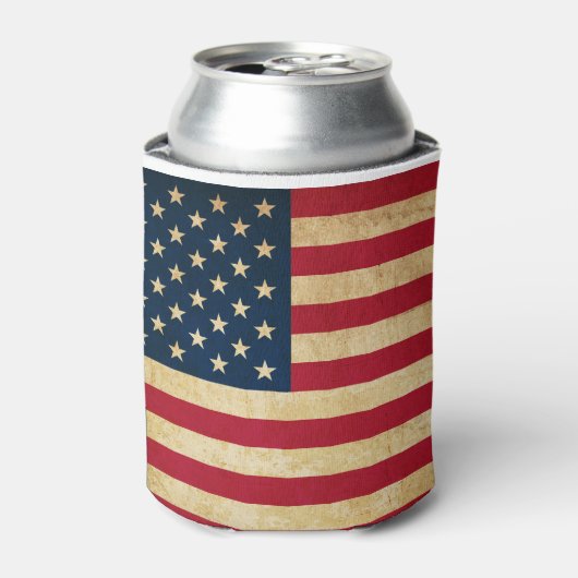  Amerikaanse vlag Blikjeskoeler (Blikje Voorkant)
