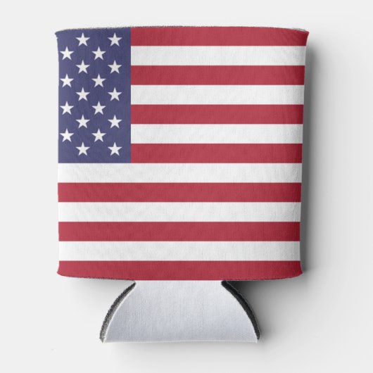 Amerikaanse vlag blikjeskoeler (Voorkant)