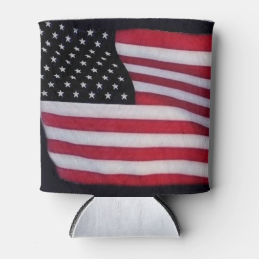 Amerikaanse vlag blikjeskoeler (Voorkant)