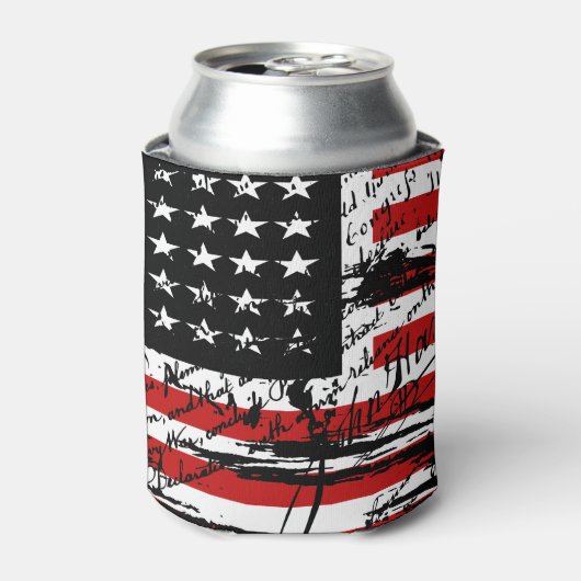  Amerikaanse vlag Blikjeskoeler (Blikje Voorkant)