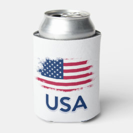 Amerikaanse vlag blikjeskoeler