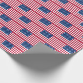 Amerikaanse vlag Blurred Cadeaupapier (Hoek)
