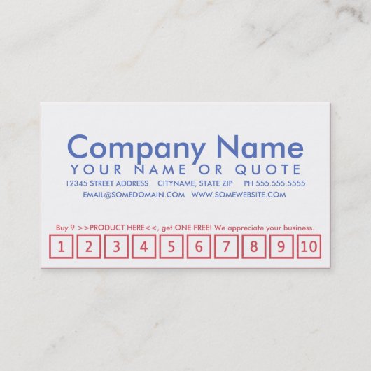 amerikaanse vlag bokeh loyalty - programma (Voorkant)