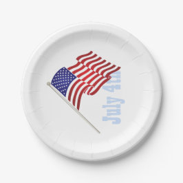 Amerikaanse vlag, Borden van het vierde papieren j Bordje