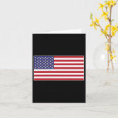 Amerikaanse vlag borst patch ster spangled banner kaart (Gele Bloem)