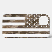 Amerikaanse vlag Bottomland Camo Vlag van de Veren Case-Mate iPhone Case (Achterkant (horizontaal))