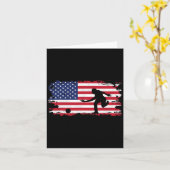 Amerikaanse vlag Bowling Apparel - Bowling Kaart (Gele Bloem)