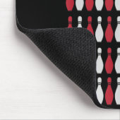 Amerikaanse vlag Bowling Bowler cadeaus voor Bowli Muismat (Hoek)