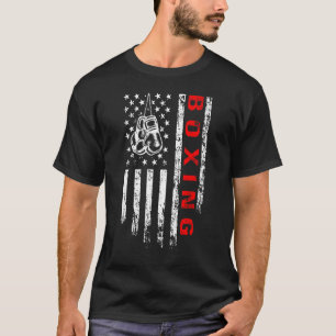 Amerikaanse vlag Boxer Distress  Boxer US T-shirt