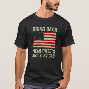 Amerikaanse vlag brengt gemiddelde tweets en 1 te T-shirt
