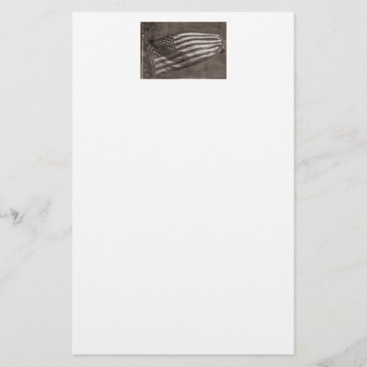Amerikaanse vlag briefpapier (Voorkant)