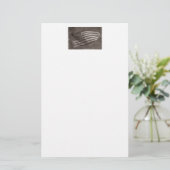 Amerikaanse vlag briefpapier (Staand voorkant)