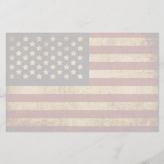  Amerikaanse vlag Briefpapier (Voorkant)