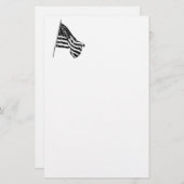 Amerikaanse vlag briefpapier (Voorkant / Achterkant)