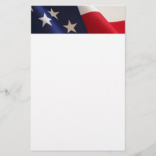 Amerikaanse vlag Briefpapier (Voorkant)