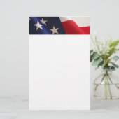 Amerikaanse vlag Briefpapier (Staand voorkant)