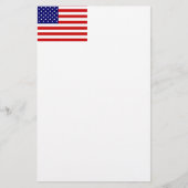 Amerikaanse vlag briefpapier (Voorkant)