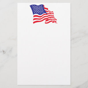 Amerikaanse vlag briefpapier