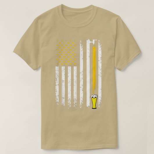 Amerikaanse vlag brouwerij brouwerij - brouwerij T-shirt (Design voorkant)