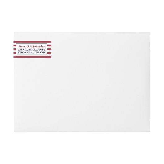 Amerikaanse Vlag Bruiloft (Voorkant)