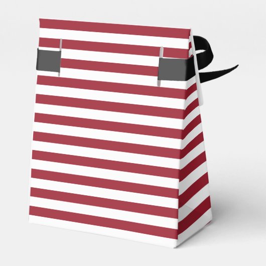 Amerikaanse vlag bruiloft bedankdoosjes (Achterkant)