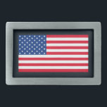 Amerikaanse vlag Buckle Gift Gesp<br><div class="desc">Een traditionele Amerikaanse vlag versiert deze riem. Show je patriottische stijl als je deze Amerikaanse vlag draag. Het ontwerp komt uit de oorspronkelijke kunst.</div>