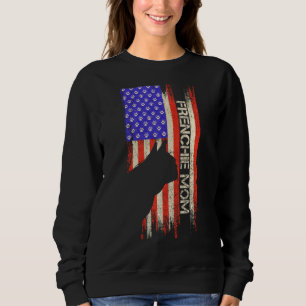 Amerikaanse vlag Bulldog Dog Ma Frenchie S Trui