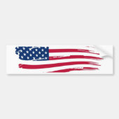Amerikaanse vlag bumpersticker (Voorkant)