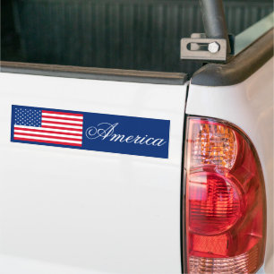 Amerikaanse vlag Bumpersticker