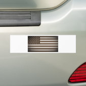  Amerikaanse vlag Bumpersticker (Op auto)