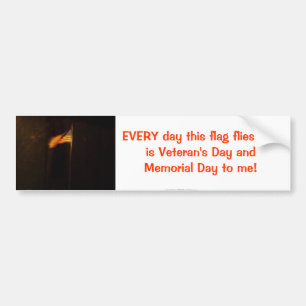Amerikaanse vlag bumpersticker