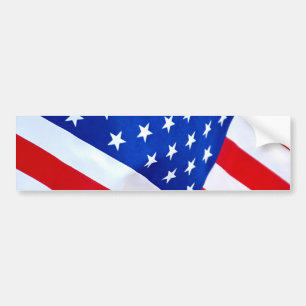 Amerikaanse vlag Bumpersticker