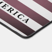 Amerikaanse vlag bureau mat met aangepaste ontwerp (Hoek)