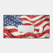 Amerikaanse vlag bureaumat (Keyboard & Muis)