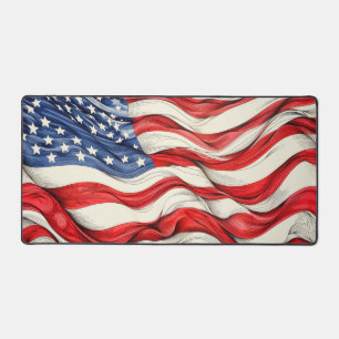 Amerikaanse vlag bureaumat