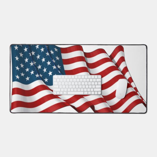 Amerikaanse vlag bureaumat (Keyboard & Muis)