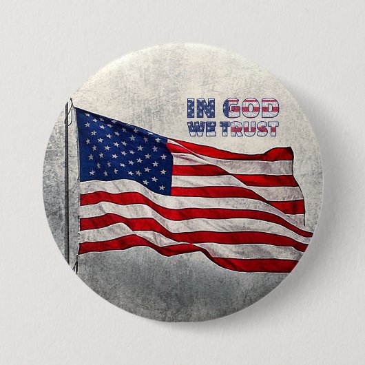 Amerikaanse vlag Button (Voorkant)