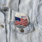 Amerikaanse vlag Button (In situ)