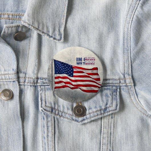 Amerikaanse vlag Button (In situ)