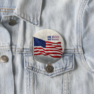 Amerikaanse vlag Button