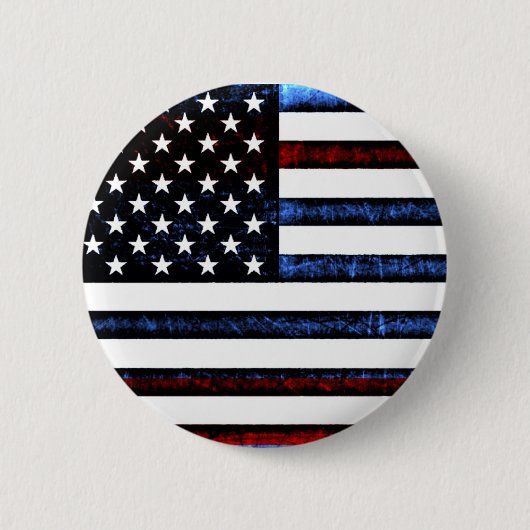 Amerikaanse vlag Button (Voorkant)