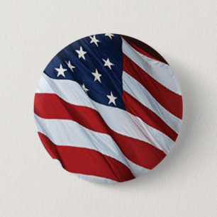 Amerikaanse vlag Button