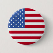 Amerikaanse vlag Button (Voorkant)