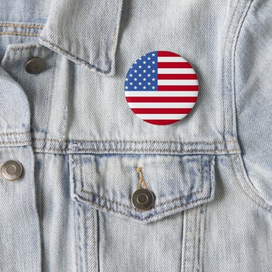 Amerikaanse vlag Button (In situ)