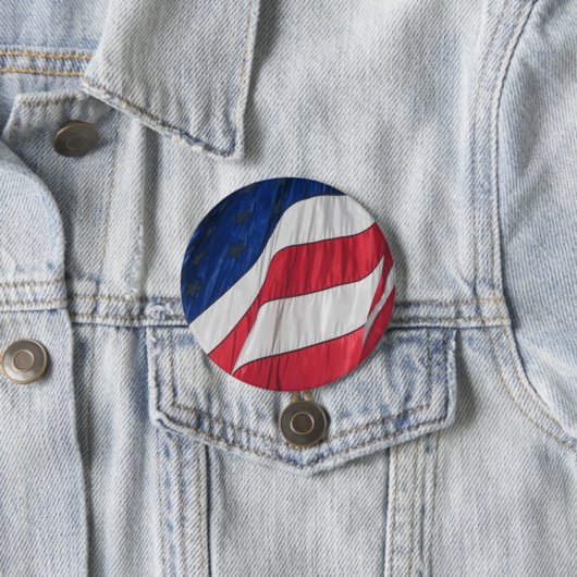 Amerikaanse vlag Button (In situ)
